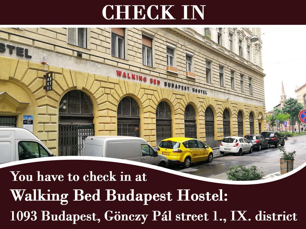 Walking Bed Budapest Downtown Hostel Bagian luar foto